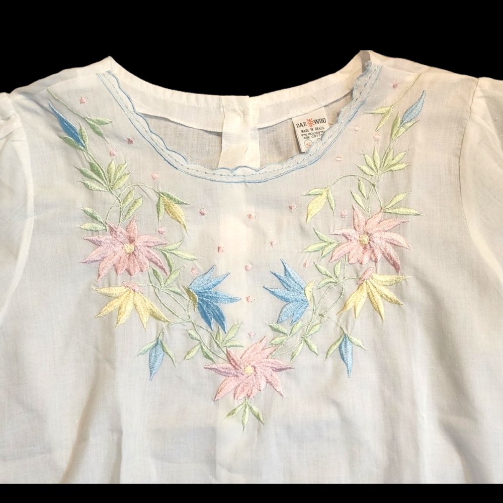 🌸Vintage 70s Cotton Top - Picture 12 of 12